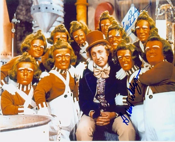 Willy Wonka autograph