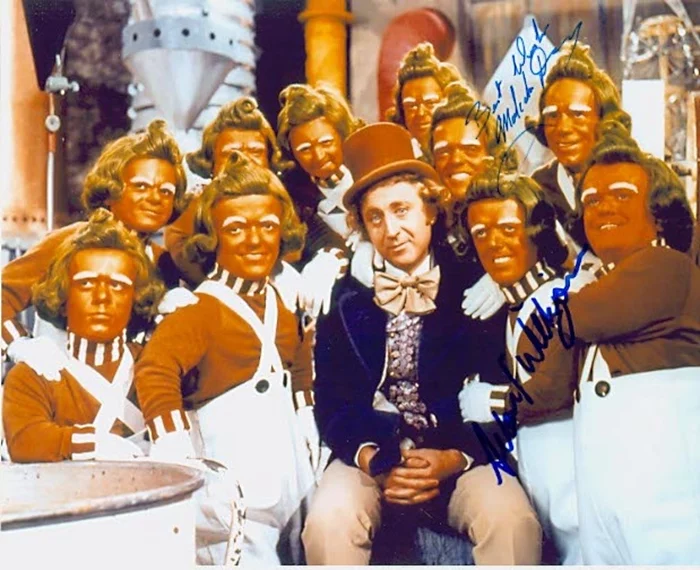 Willy Wonka autograph