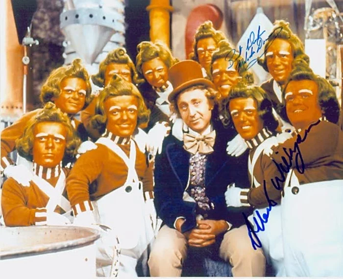Willy Wonka autograph