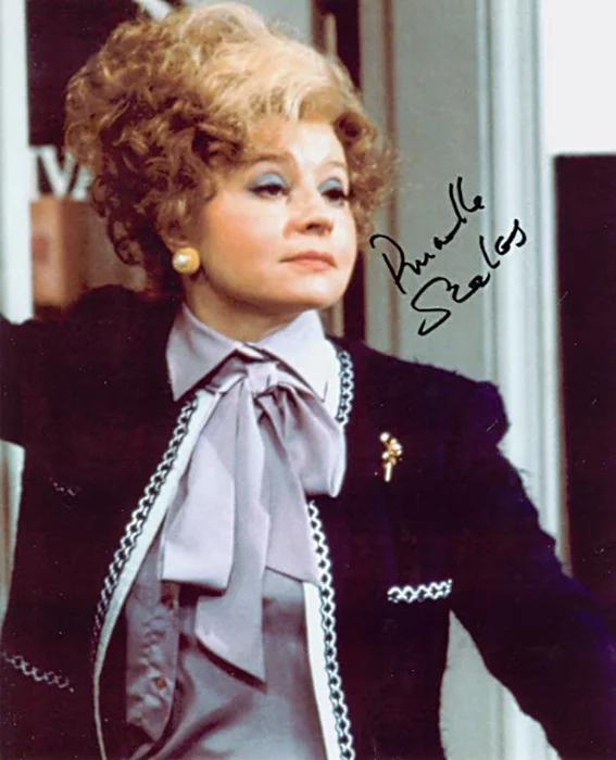 Prunella Scales autograph