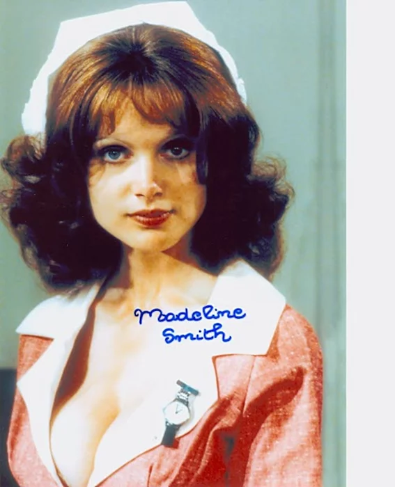 Madeline Smith autograph