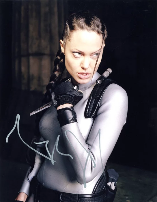 Angelina Jolie autograph