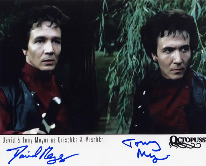 David & Tony Meyer autograph