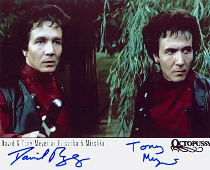 David & Tony Meyer autograph