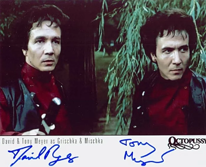 David & Tony Meyer autograph