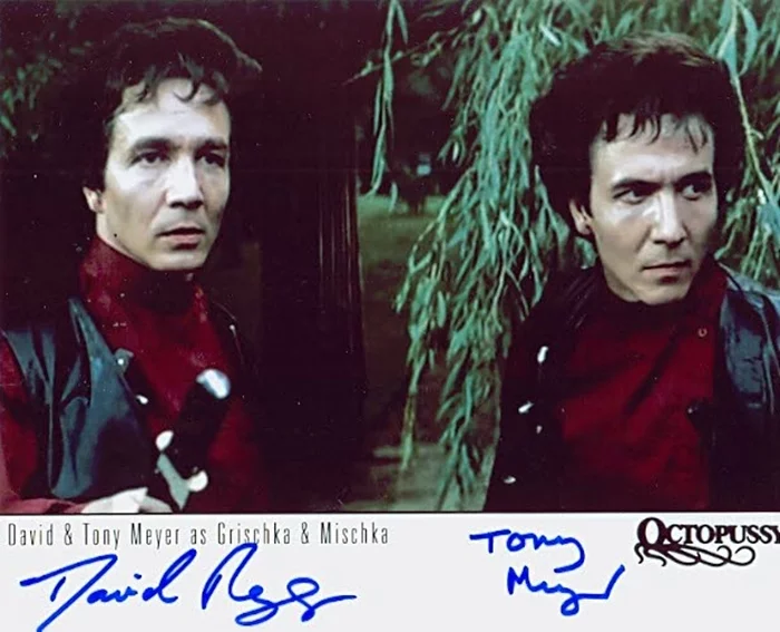 David & Tony Meyer autograph