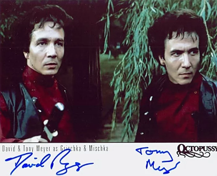 David & Tony Meyer autograph