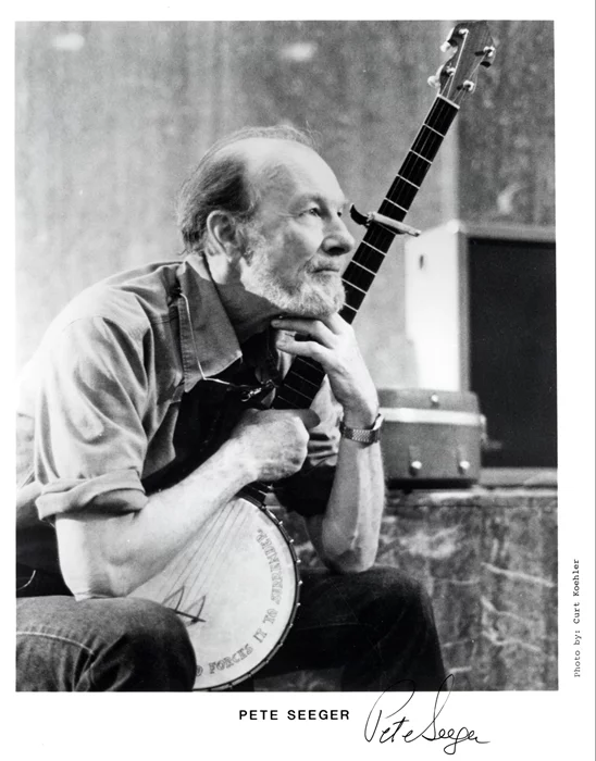 Pete Seeger autograph