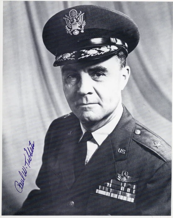 Paul W. Tibbets autograph