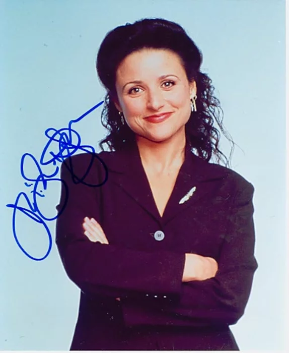 Julia Louis Dreyfus autograph