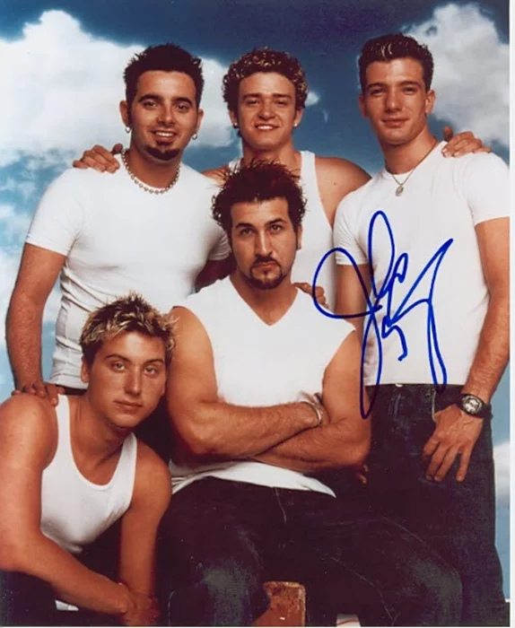 J.C. Chasez autograph