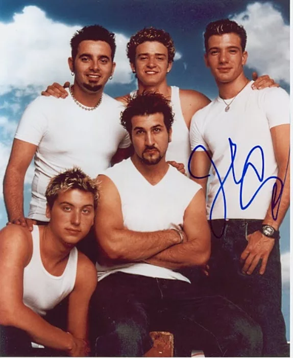 J.C. Chasez autograph