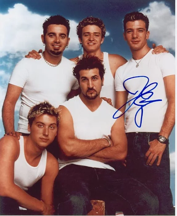 J.C. Chasez autograph