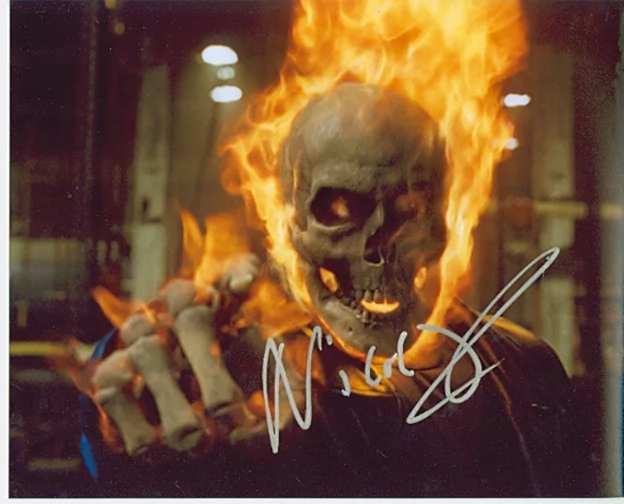 Nicolas Cage autograph