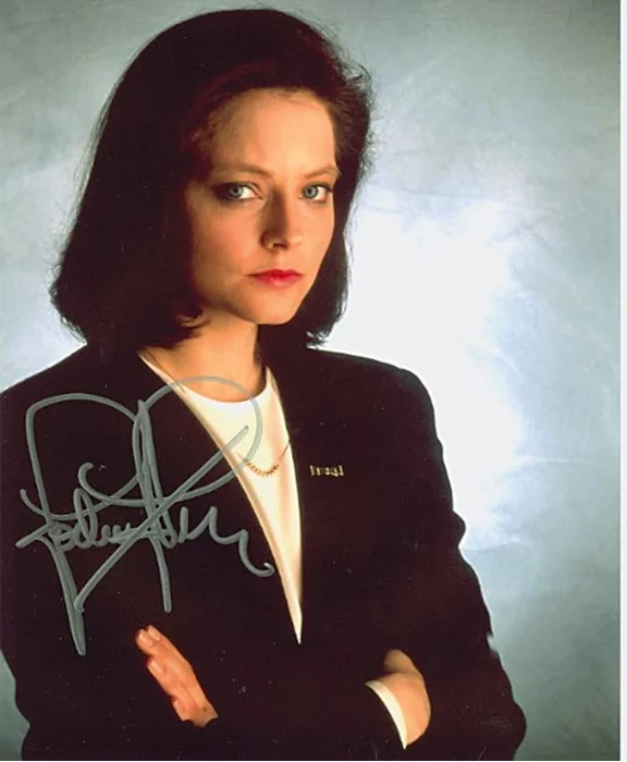 Jodie Foster autograph