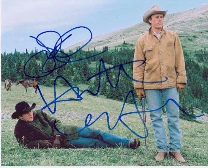 Brokeback Mountain autograph