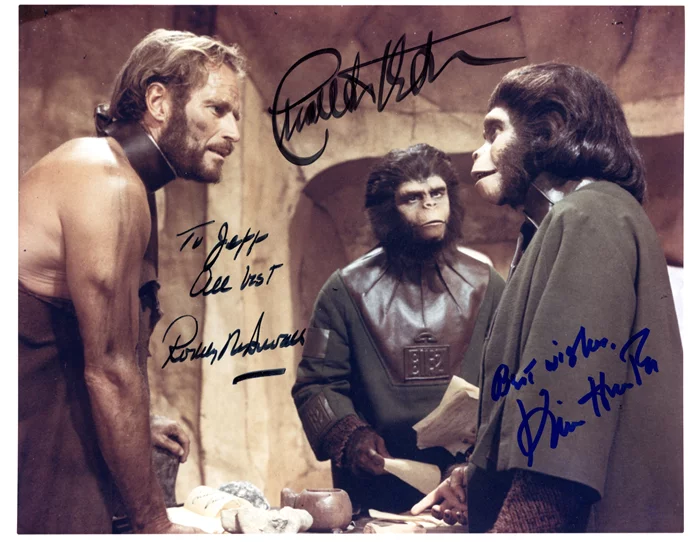 Planet of the Apes autograph