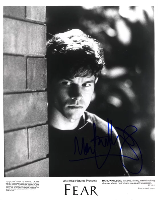 Mark Wahlberg autograph