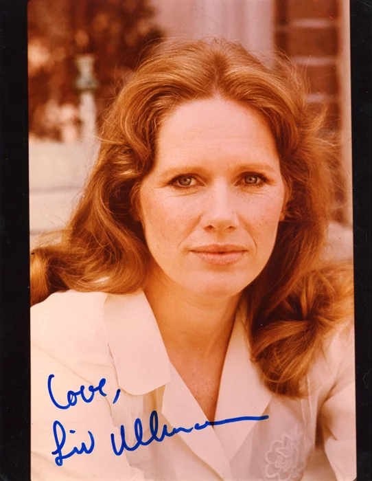 Liv Ullmann autograph