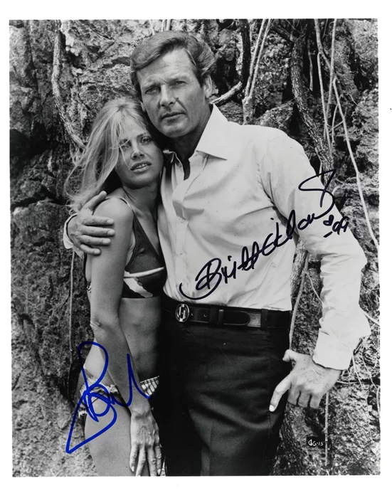 The Man With the Golden Gun autograph