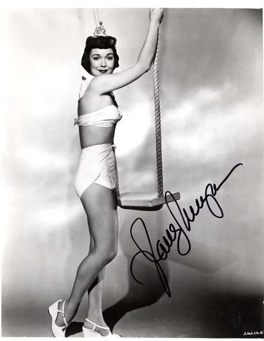 Jane Wyman autograph