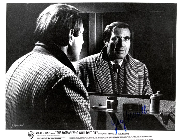 Gary Merrill autograph