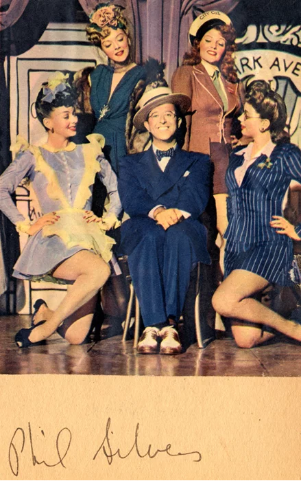 Phil Silvers autograph