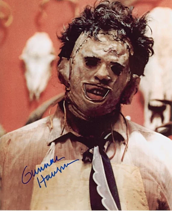 Gunnar Hansen autograph