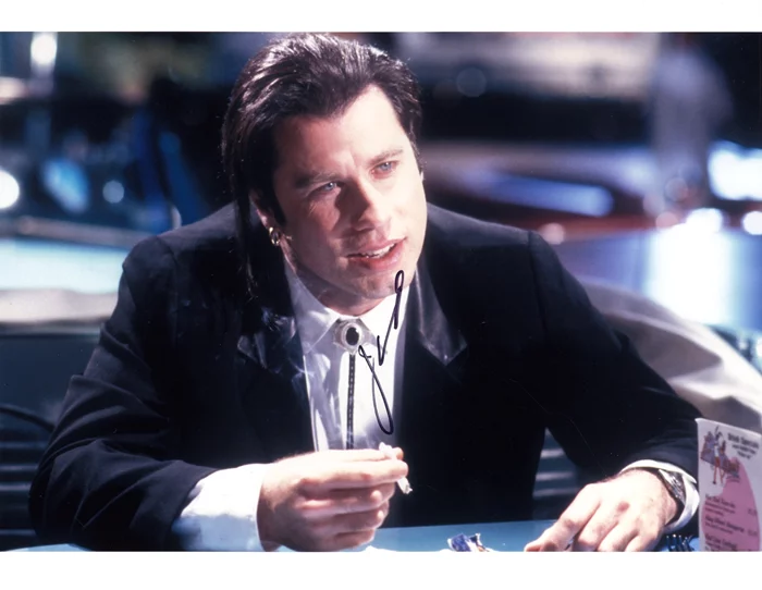 John Travolta autograph