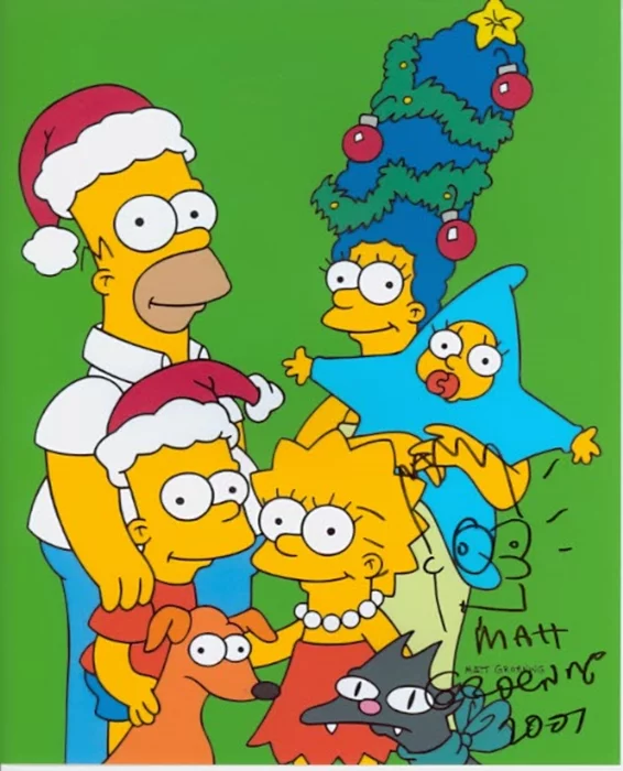 Matt Groening autograph