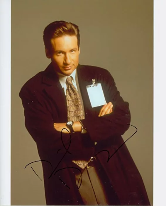 David Duchovny autograph