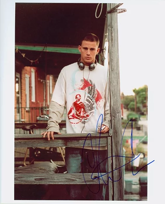 Channing Tatum autograph