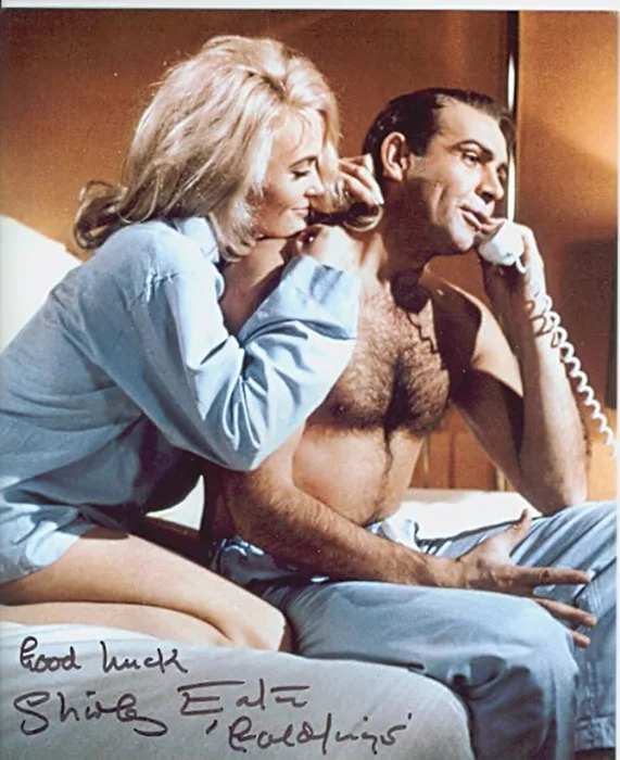 Shirley Eaton autograph