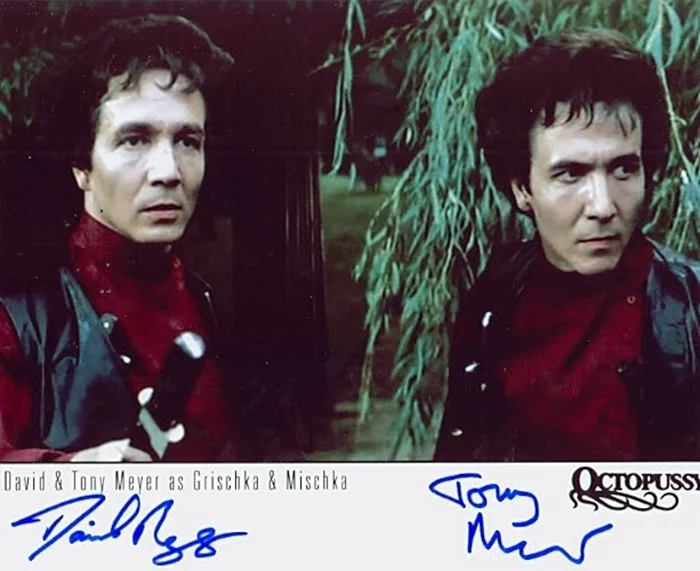 David & Tony Meyer autograph