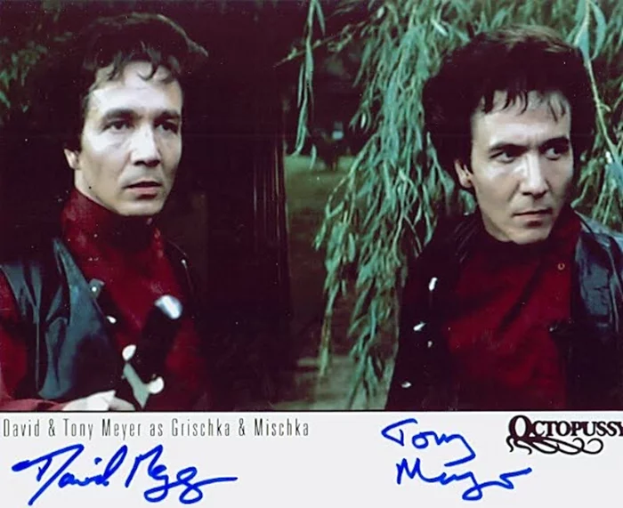David & Tony Meyer autograph