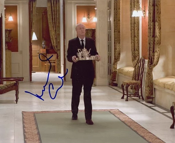Michael Caine autograph