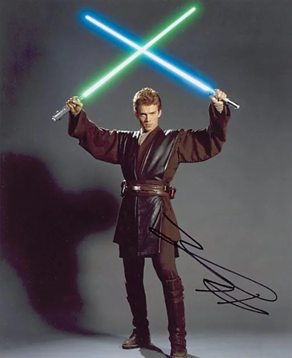 Hayden Christensen autograph