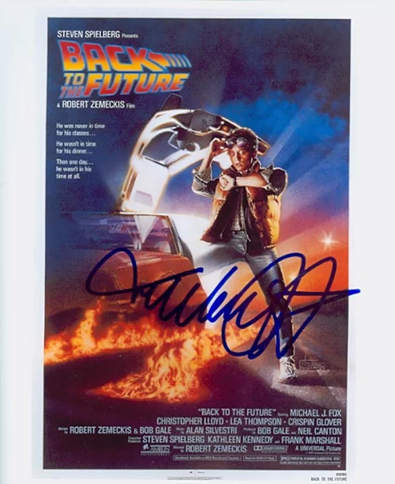 Michael J. Fox autograph