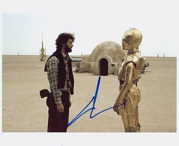 George Lucas autograph