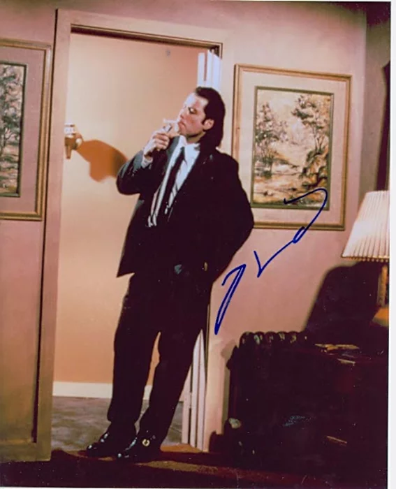 John Travolta autograph