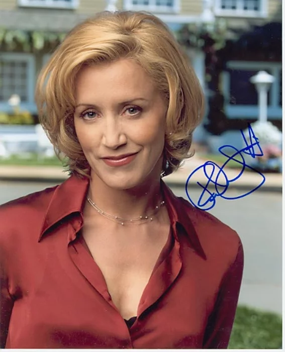 Felicity Huffman autograph