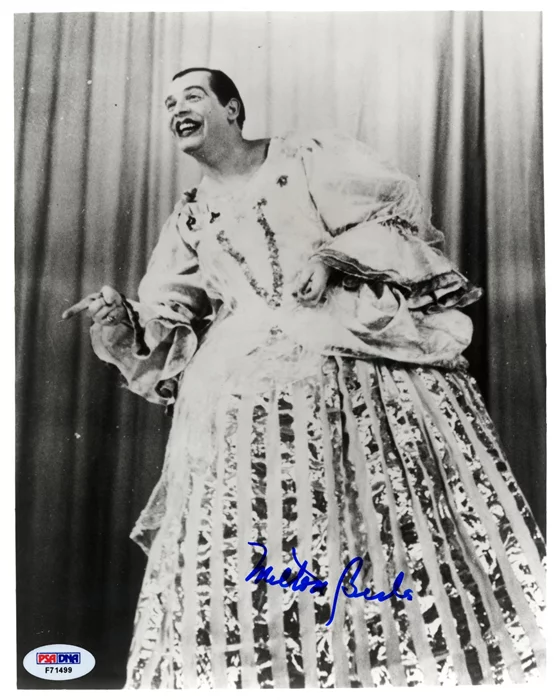 Milton Berle autograph