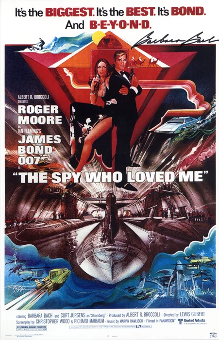 Barbara Bach autograph