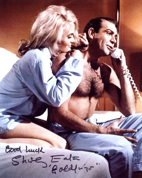 Shirley Eaton autograph