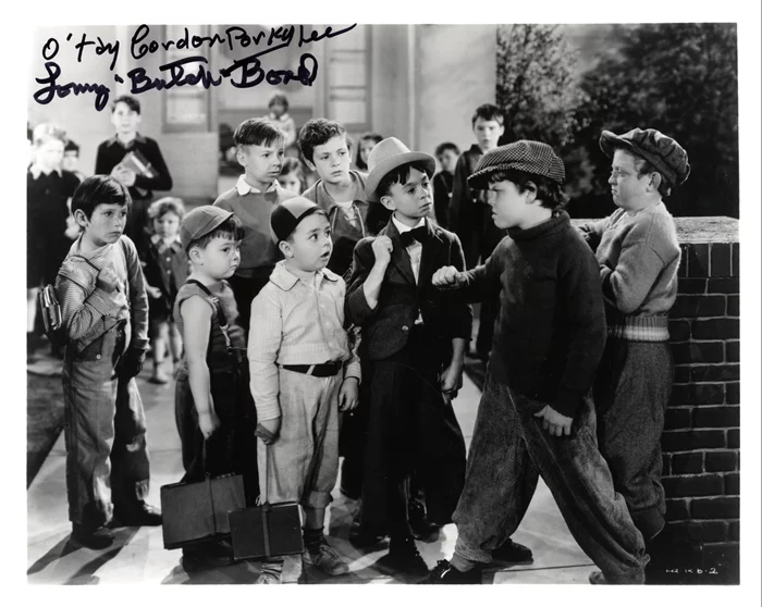 Our Gang autograph