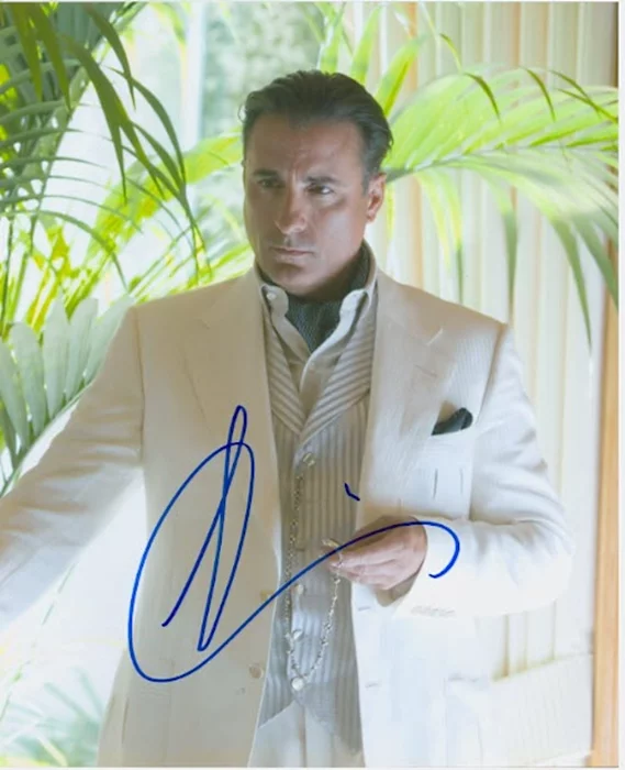 Andy Garcia autograph