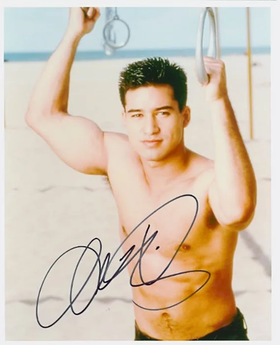 Mario Lopez autograph