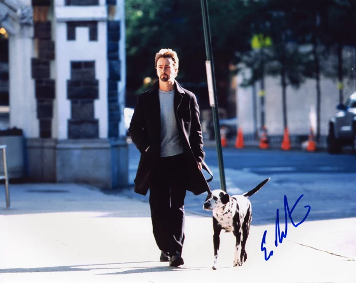 Edward Norton autograph