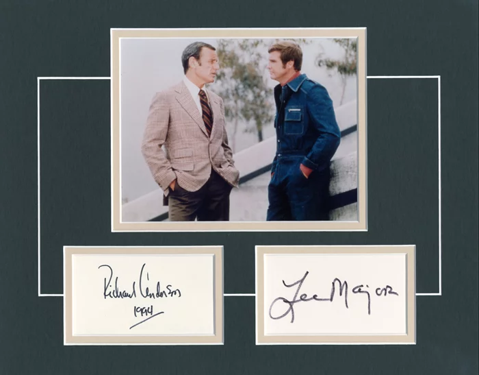 The Six Million Dollar Man autograph