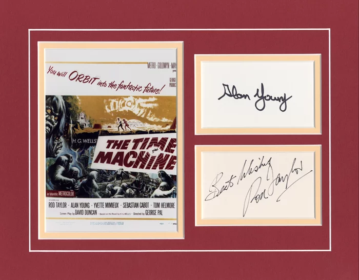 The Time Machine autograph